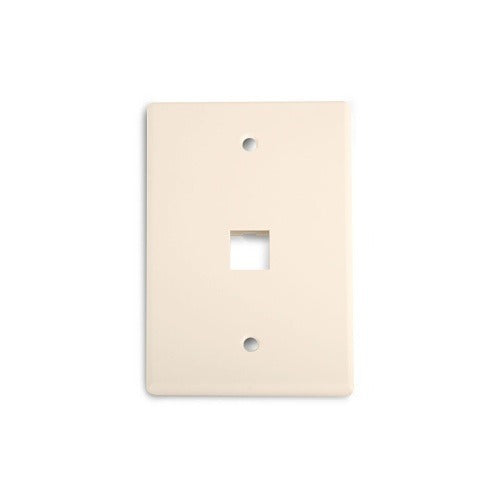 WIREPATH Wirepath MIDI-1-LA 1-port Faceplate Light Almond
