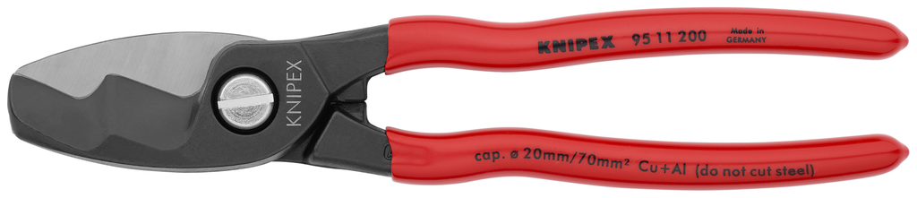 Knipex 9511200SBA 8In Cable Shears