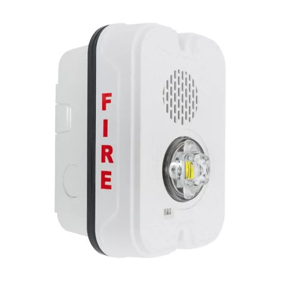 SYSTEM SENSOR System Sensor P2GRKLED L-Series outdoor compact wall-mounted horn strobe 16-33 VDC (compact wall) P2RK