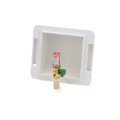 Oatey 39122 CPVC Connection Ice Maker Supply Box 5-9/10 inches Width 1/4 Turn CPVC Hammer Arrestor