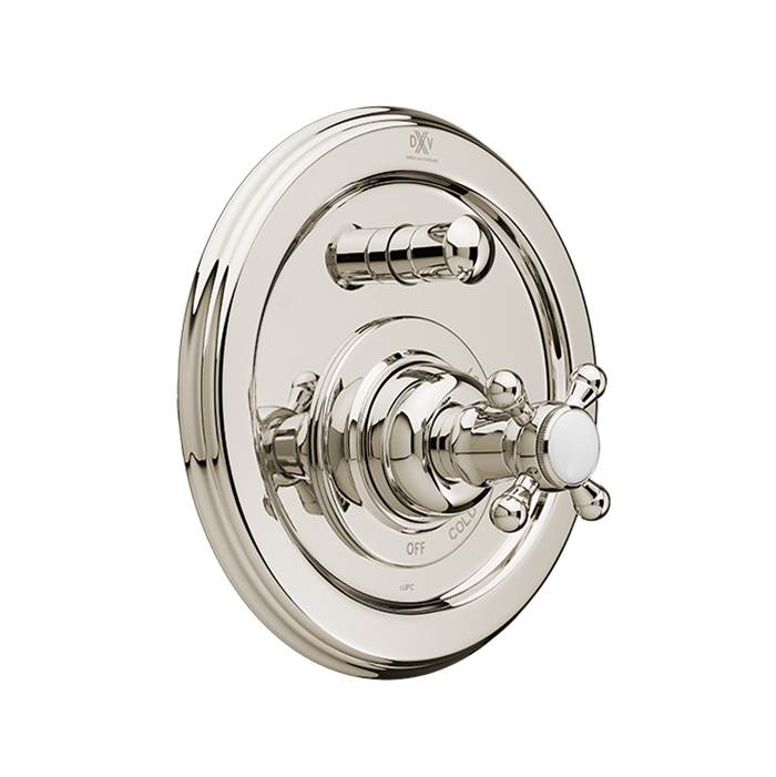 American Standard D35101640.150 Ashbee Platinum Nickel PB Tub/Shower Valve Trim Cross Handle