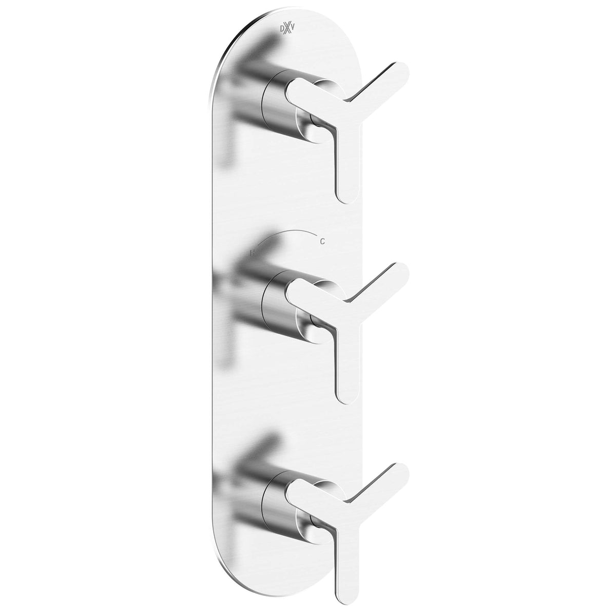 American Standard D35105537.100 Percy Polished Chrome 3 Handle Thermostatic Trim