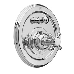 American Standard D35101640.100 Ashbee Polished Chrome PB Tub/Shower Trim Cross Handle