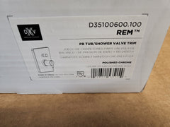 American Standard D35100600.100 Polished Chrome Tub/Shower Valve Trim