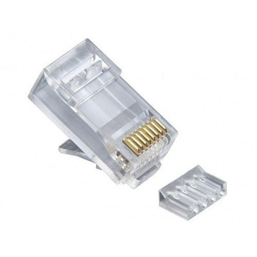 PLATINUM TOOLS Platinum Tools 106185 RJ45 Cat6 Two-piece Connector 500/bag