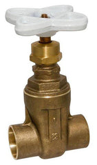 NIBCO NJ0J0XD S-113-LF 2 in. Bronze Full Port Solder Gate Valve