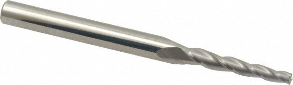ACCUPRO Accupro 12177484 Tapered End Mill 3 Flute Solid Carbide
