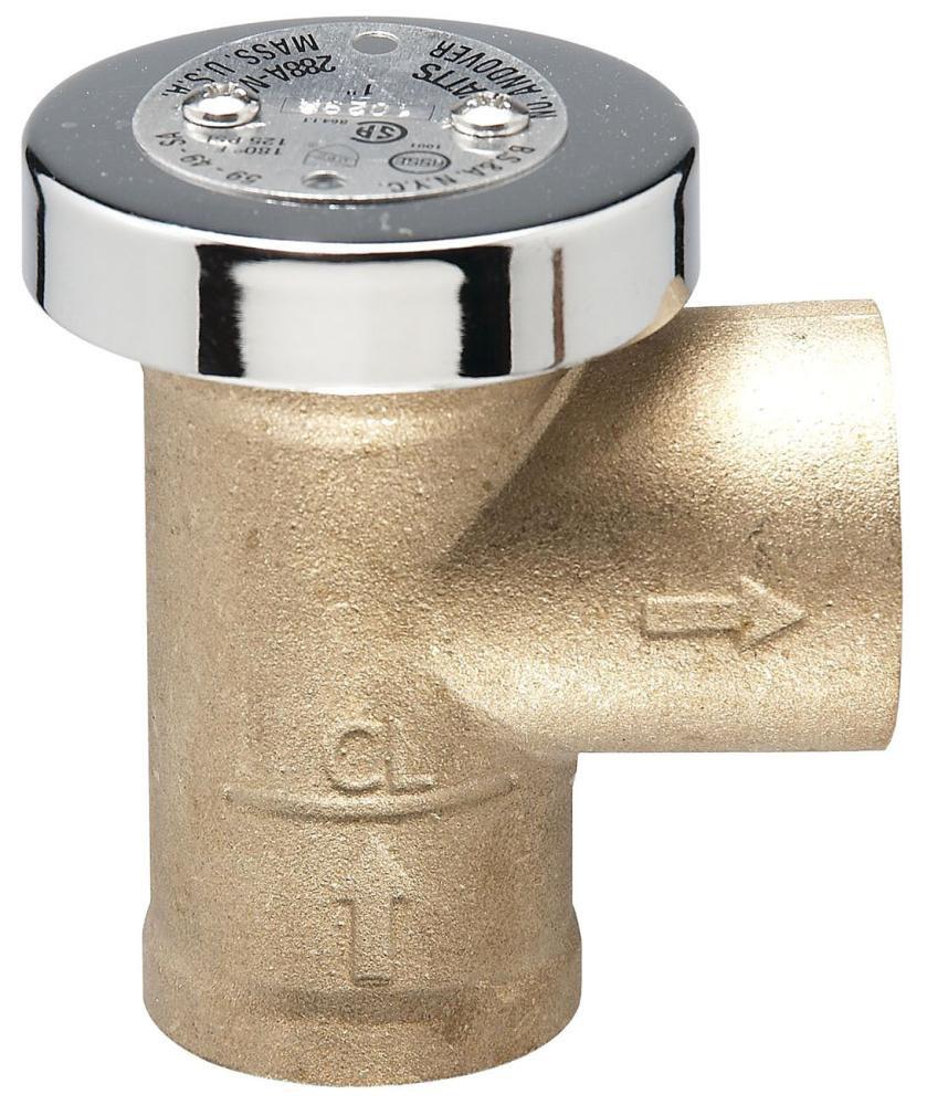 Watts 0792040 Series LF288A FNPT Brass 1 inch 125 psi BFP Vacuum Breaker