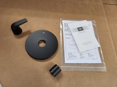 American Standard D35120510.243 DXV Modulus Matte Black Thermostatic Valve Trim