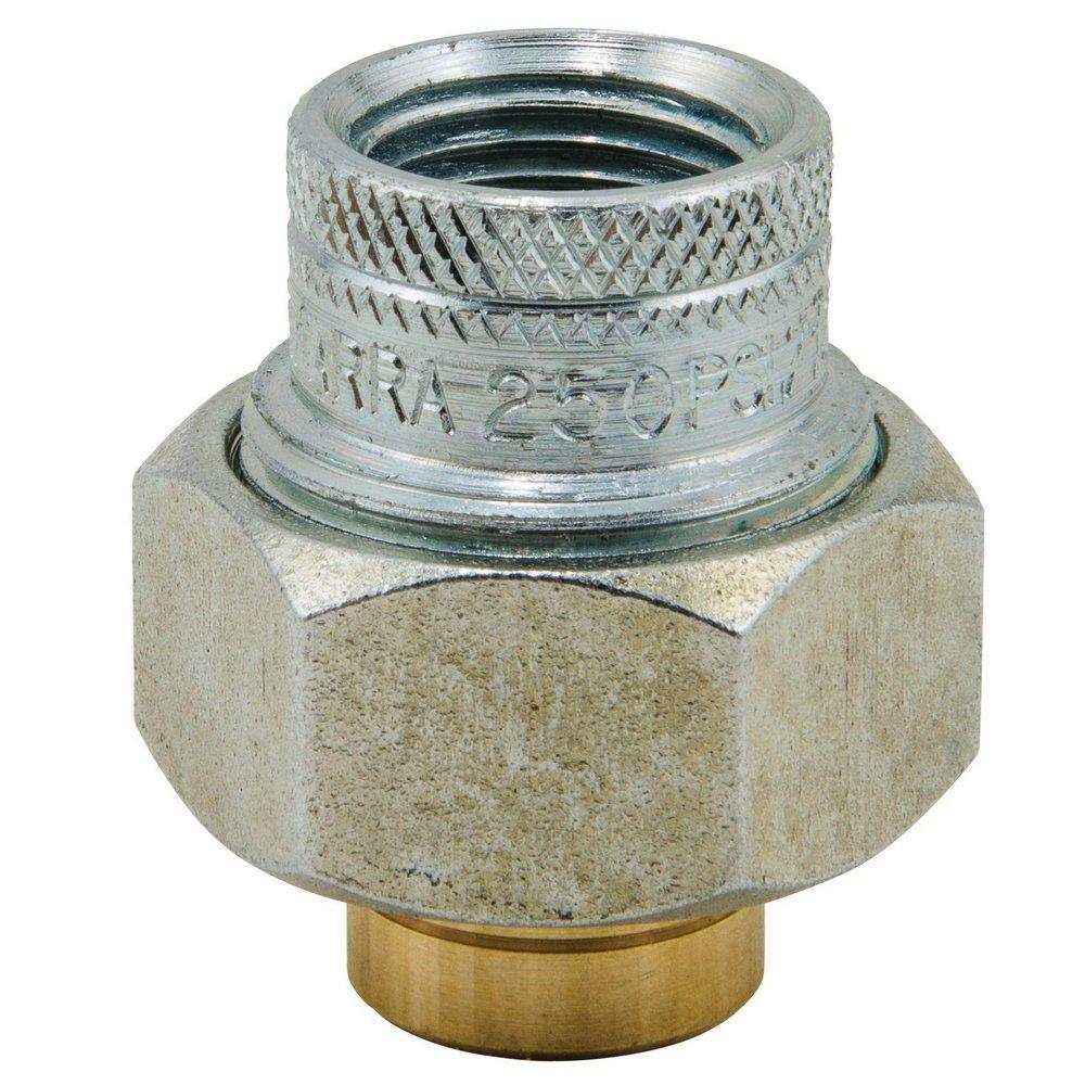 Watts 0009872 Series LF3002 1/2 x 3/8 x 3/4 in. FIP x Socket Dielectric Union