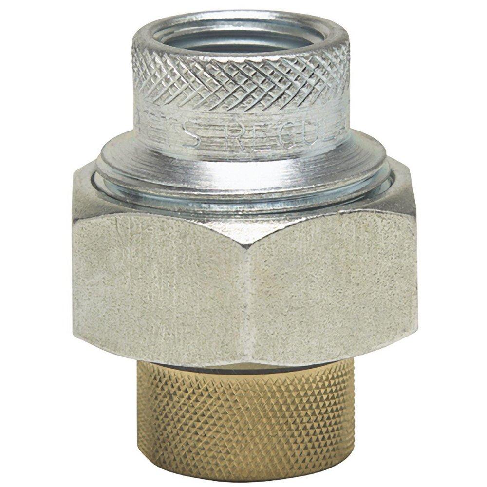 Watts 0009874 Series LF3003 1/2 x 1/2 in. Brass Female Threaded x FIP Dielectric Union