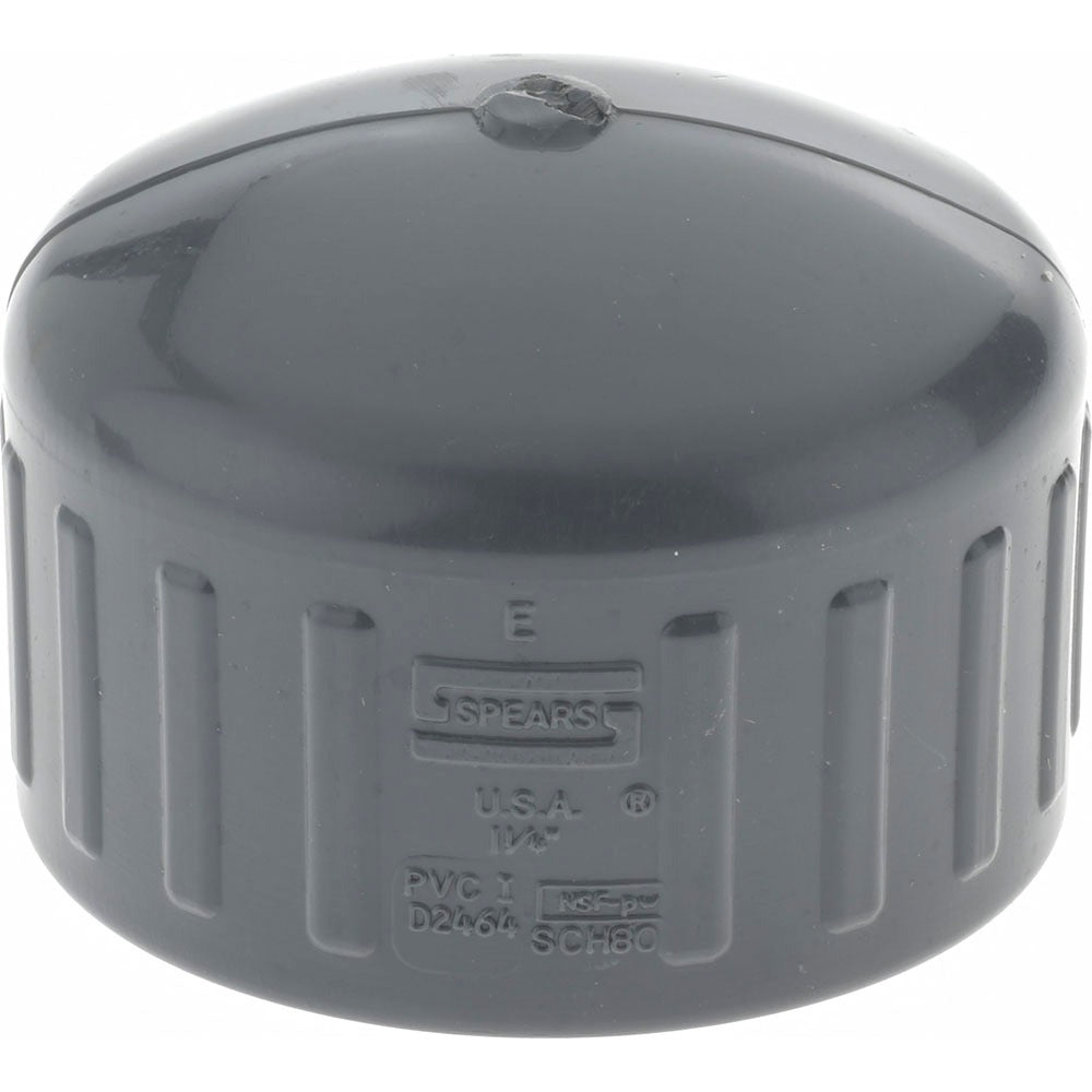 VALUE COLLECTION Value Collection 848-012 Pvc End Cap 1-1/4 in Schedule 80 Fipt