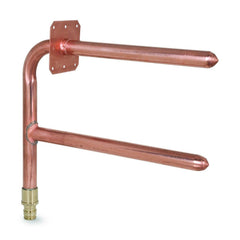 Sioux Chief 630WGD288E PowerPex 1/2 in x 8 in F1960 Copper Brass Stub Out Elbow