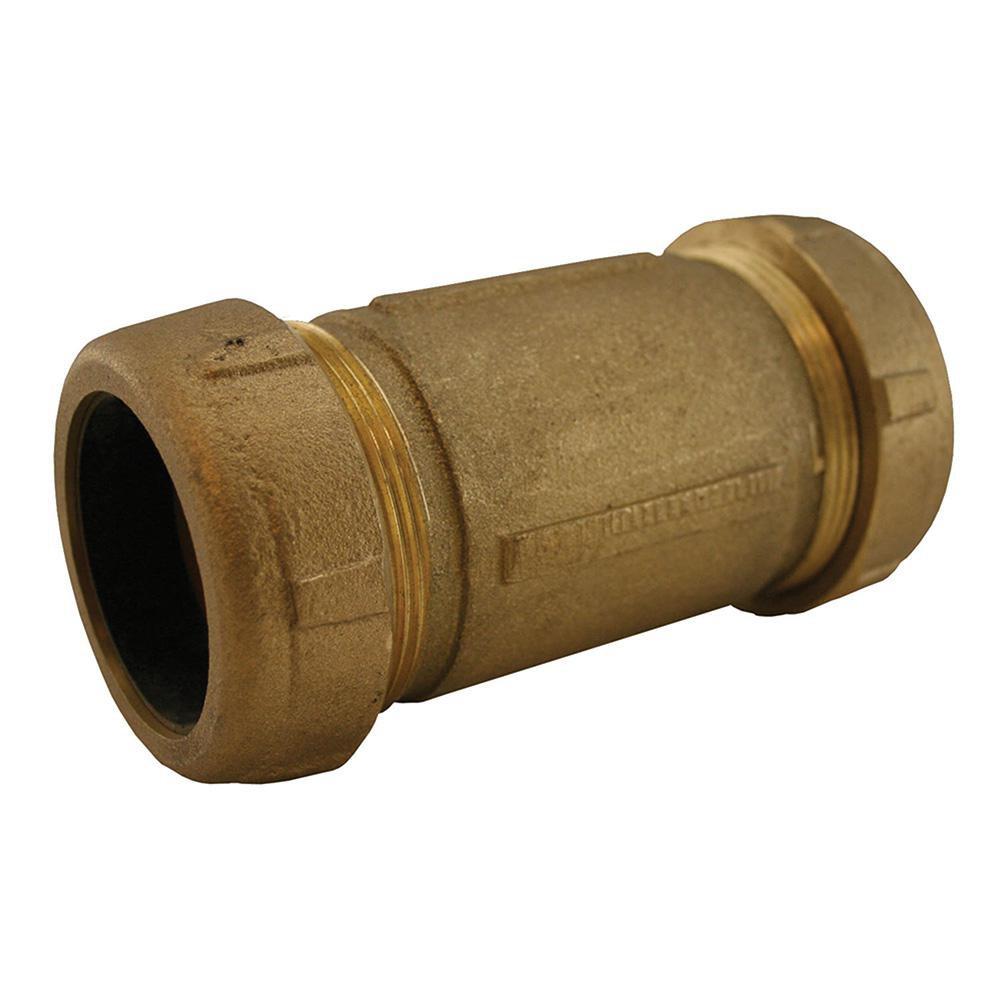 Jones Stephens C15305 1-1/2 in. CTS x IPS Bronze Compression Coupling