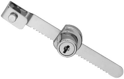 NATIONAL HARDWARE National Mfg N185-306 Showcase Lock Keyed Alike Chrome 5 Pack