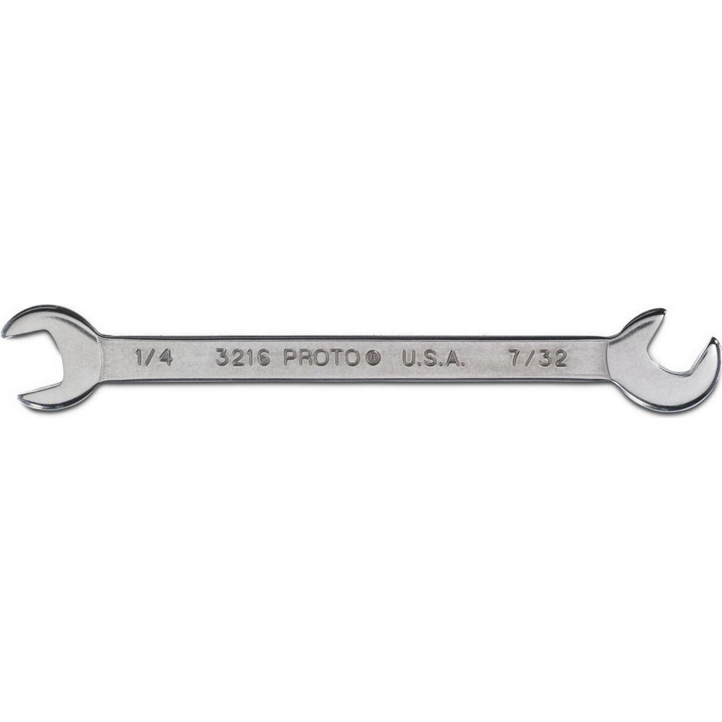 PROTO Proto J3216 Ignition Open End Wrench 1/4 X 7/32 in