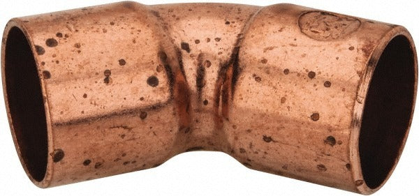 MUELLER INDUSTRIES Mueller Industries W 03026 Copper 45 Elbow 1/2 Inch Cxc
