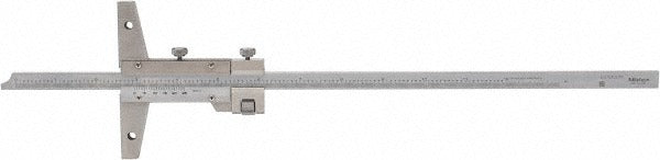 MITUTOYO Mitutoyo 527-113 Vernier Depth Gage 0-12 Inch Stainless
