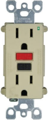 LEVITON Leviton R71-GFNT1-0RI 15A 125V Gfci Duplex Receptacle