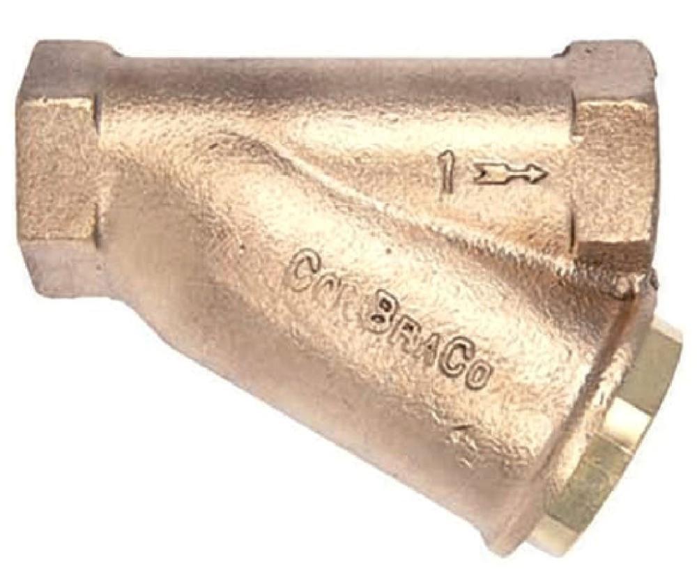 Apollo Valves 59-004-02 59 Series 3/4 x 3/4 x 3/4 In. 125# 400 psi Bronze Steam Threaded Wye Strainer