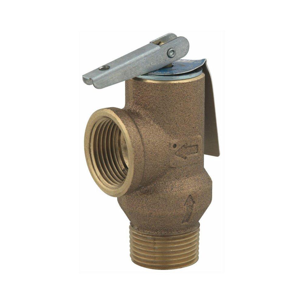 Watts 0556032 Series LF3L 3/4 in. Copper Alloy MNPT x FNPT 75# 210 Relief Valve