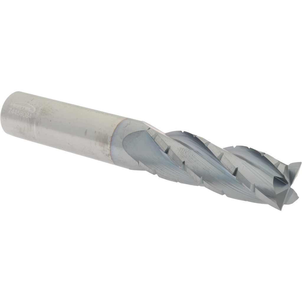 HERTEL Hertel C430L7500-C4 Roughing End Mill 3/4 in 4 Flute Ticn