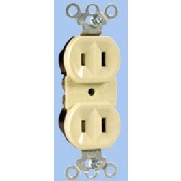 Pass & Seymour 4025WCC20 Receptacle BL STR 125VAC 15A 2 3 WHT