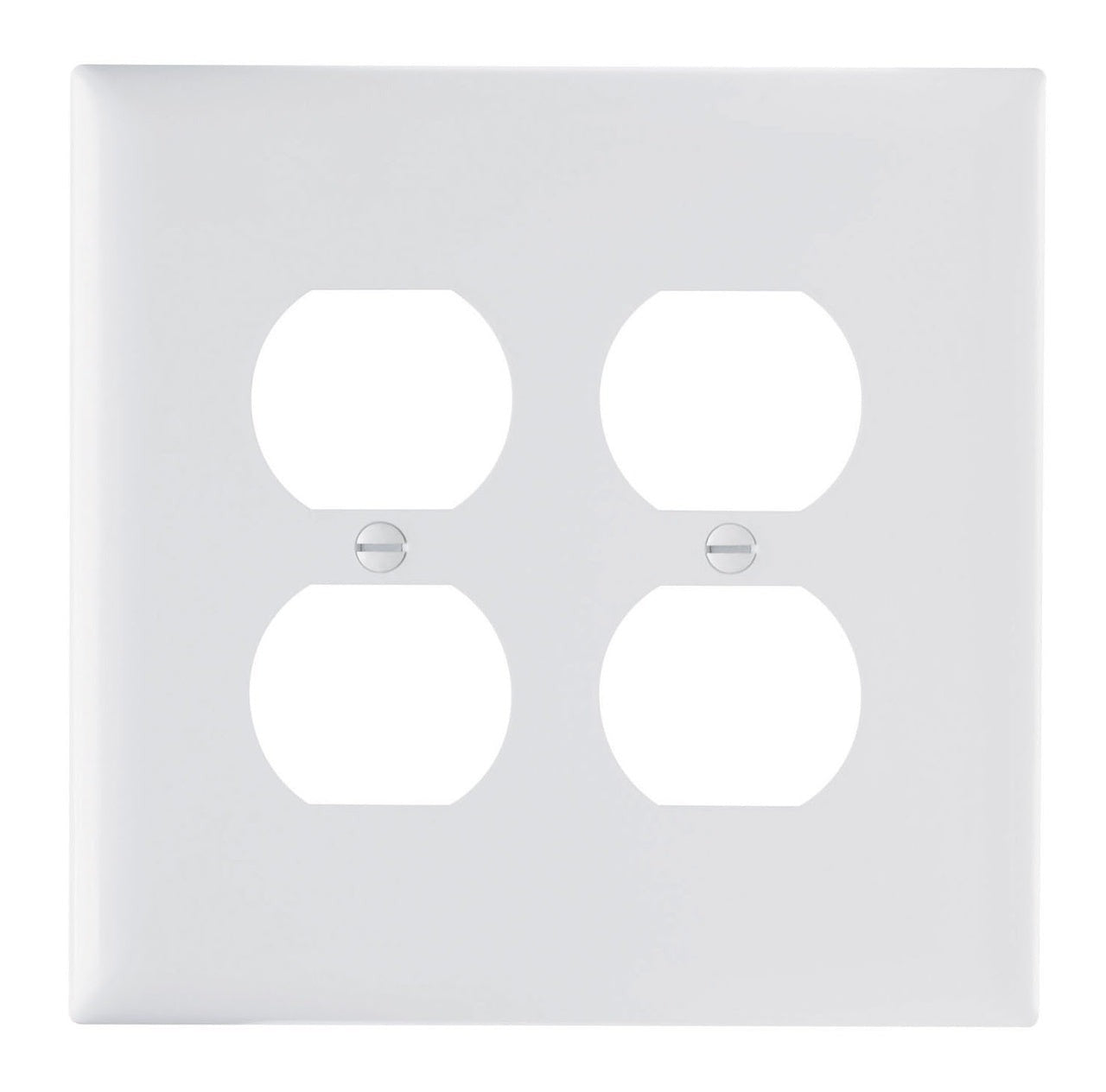LEGRAND Legrand TPJ82-W Junior Jumbo Receptacle Wallplate 2-Gang 4.9 in