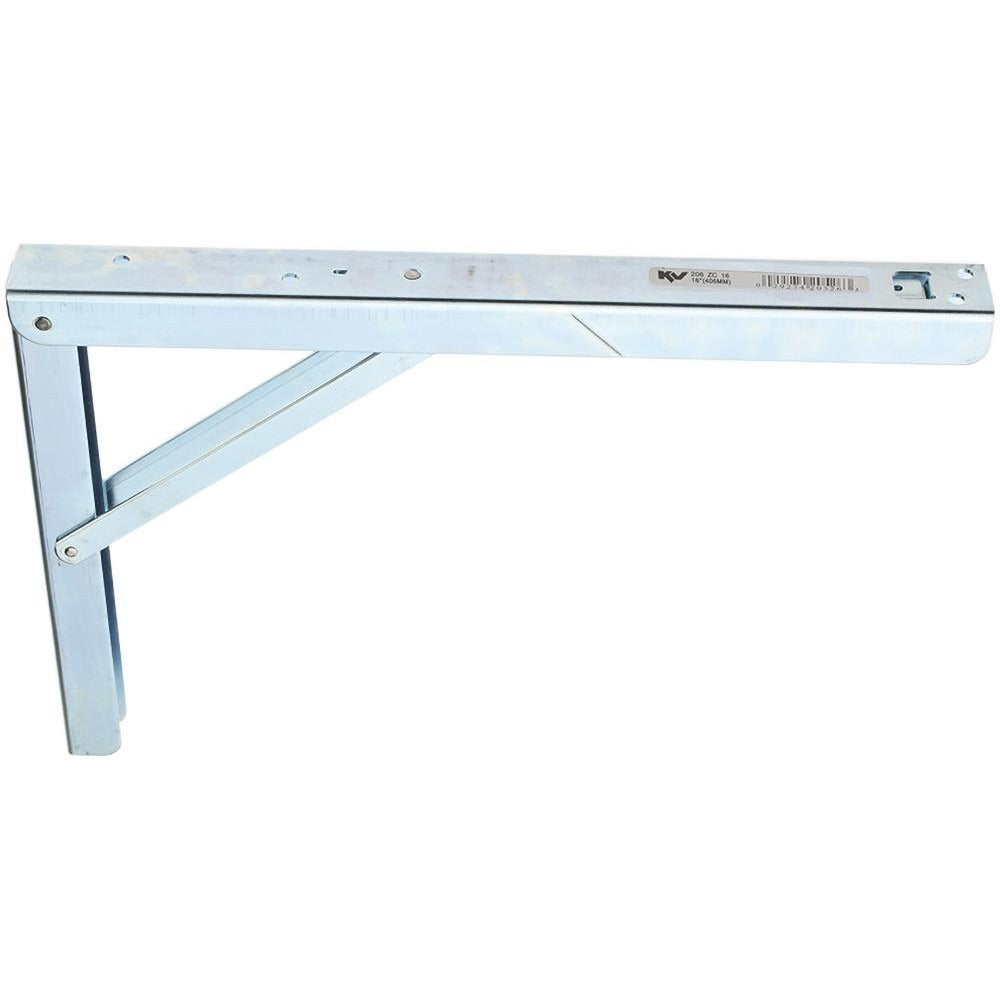 KNAPE & VOGT Knape Vogt 206 Zc 16 Folding L-bracket 750 Lb 16 in