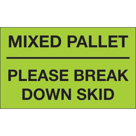 BSC PREFERRED Bsc Preferred DL1112 Handling Instruction Labels