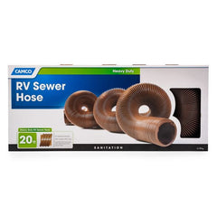 Camco 39631 Heavy Duty RV Sewer Hose - 20' - 806125