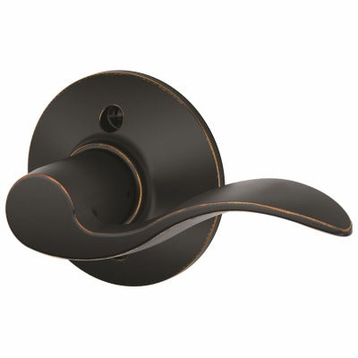 SCHLAGE Schlage Lock Co F170VACC716RH Dummy Lever Aged Bronze