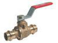 Red-White Valve 5020AB 1/2 in. Brass Full Port Press 600# Ball Valve