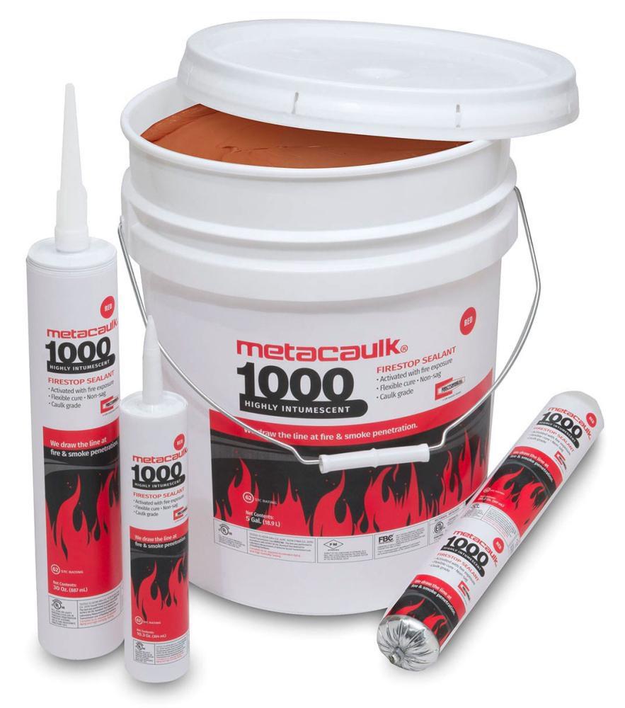 Rectorseal 66640 Metacaulk 1000 Firestop Sealant 10.3 oz