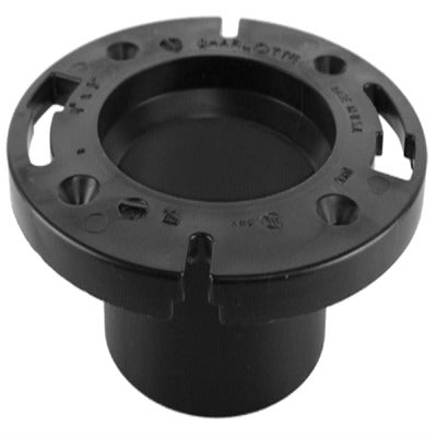 CHARLOTTE PIPE Charlotte Pipe Abs 00800S 0600HA Abs Dwv Closet Flange 4x3