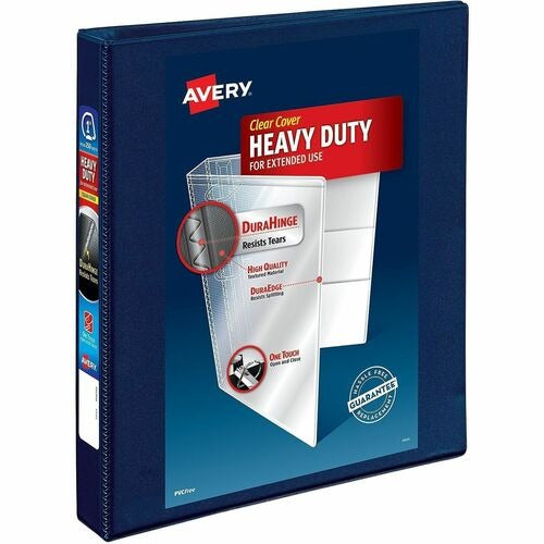 AVERY Avery AVE79809 Heavy-duty View Binder 1 in Navy