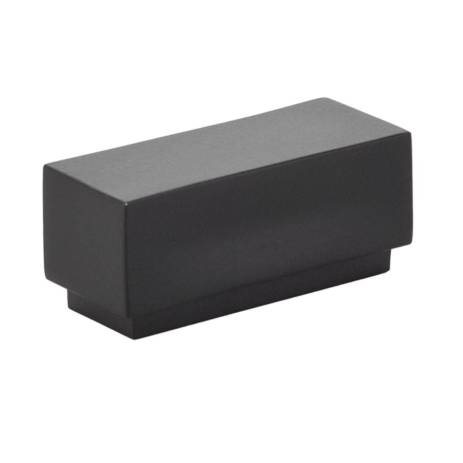 EMTEK Emtek 86447US19 Cinder Cabinet Knob Flat Black