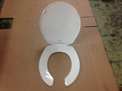 American Standard 11002.021 Open Toilet Seat W/Cover Color: Bone