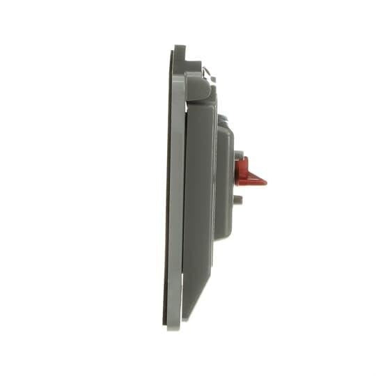 ABB Abb E9G2DSN Weatherproof Cover 2-gang Vertical Mount