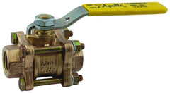 Apollo Valves 82A14001 82-200 Series 3 in. Bronze Full Port Solder 400# Ball Valve A82A14001