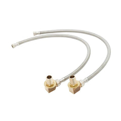 T&S Brass B-0230-KIT Inlet Kit, 1/2 NPT Close Nipples & Elbows, 24 Flex Supply Hoses (3/8 Compression Inlet)