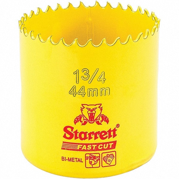 STARRETT Starrett 00491 Hole Saw 1-3/4 in Hss Toothed Edge