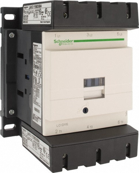 SCHNEIDER ELECTRIC Schneider Electric LC1D115M7 Iec Contactor 115A 220V