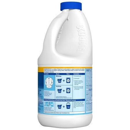 CLOROX Clorox 32260 Regular Bleach 43 oz Pack of 6