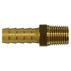 MIDLAND INDUSTRIES Midland Industries 201A-4D Rigid Male Adapter Brass
