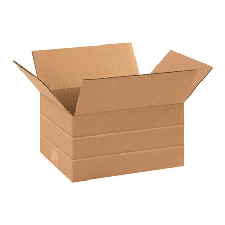 BSC PREFERRED Bsc Preferred MD1086 Multi-depth Corrugated Carton 25-pack