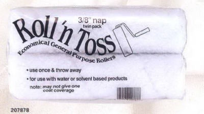 BSC PREFERRED Bsc Preferred TPX-915 Disposable Roller Cover 9 in 2 Pack