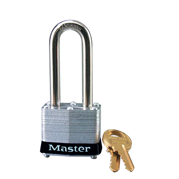 Master Lock 3KALHBLK Series 3 Reinforced Laminated Steel Padlock