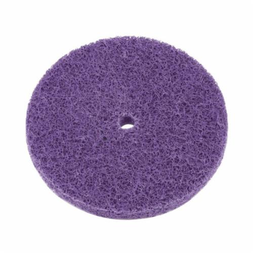 Scotch-Brite 7000046258 Blend and Finish Disc, 6 in Dia Disc, Medium Grade, Aluminum Oxide Abrasive