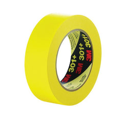 3M 7000124892 Performance Yellow Masking Tape 301+ Solvent-Free 55 m x 24 mm x 6.3 mil